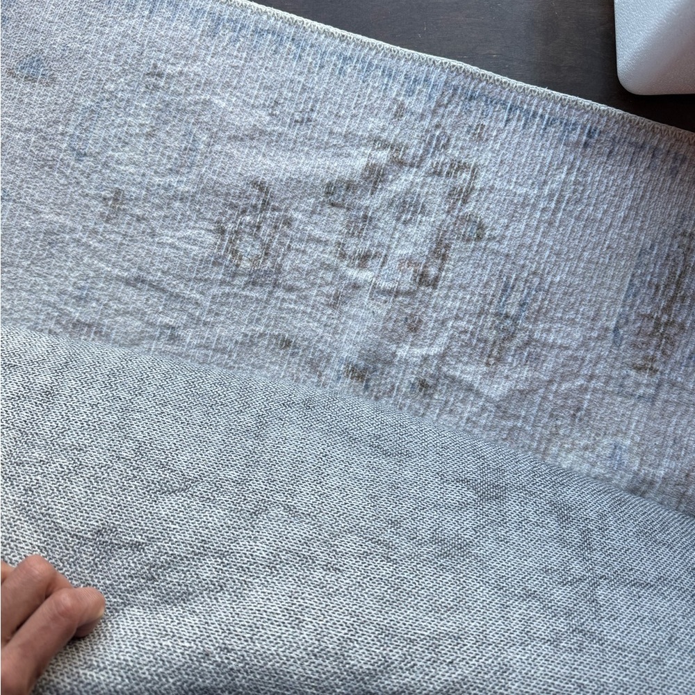 Hazy Heraldry Runner Rug in Soft Beige and Taupe - 2' 6" x 12' - Picture 4 of 4